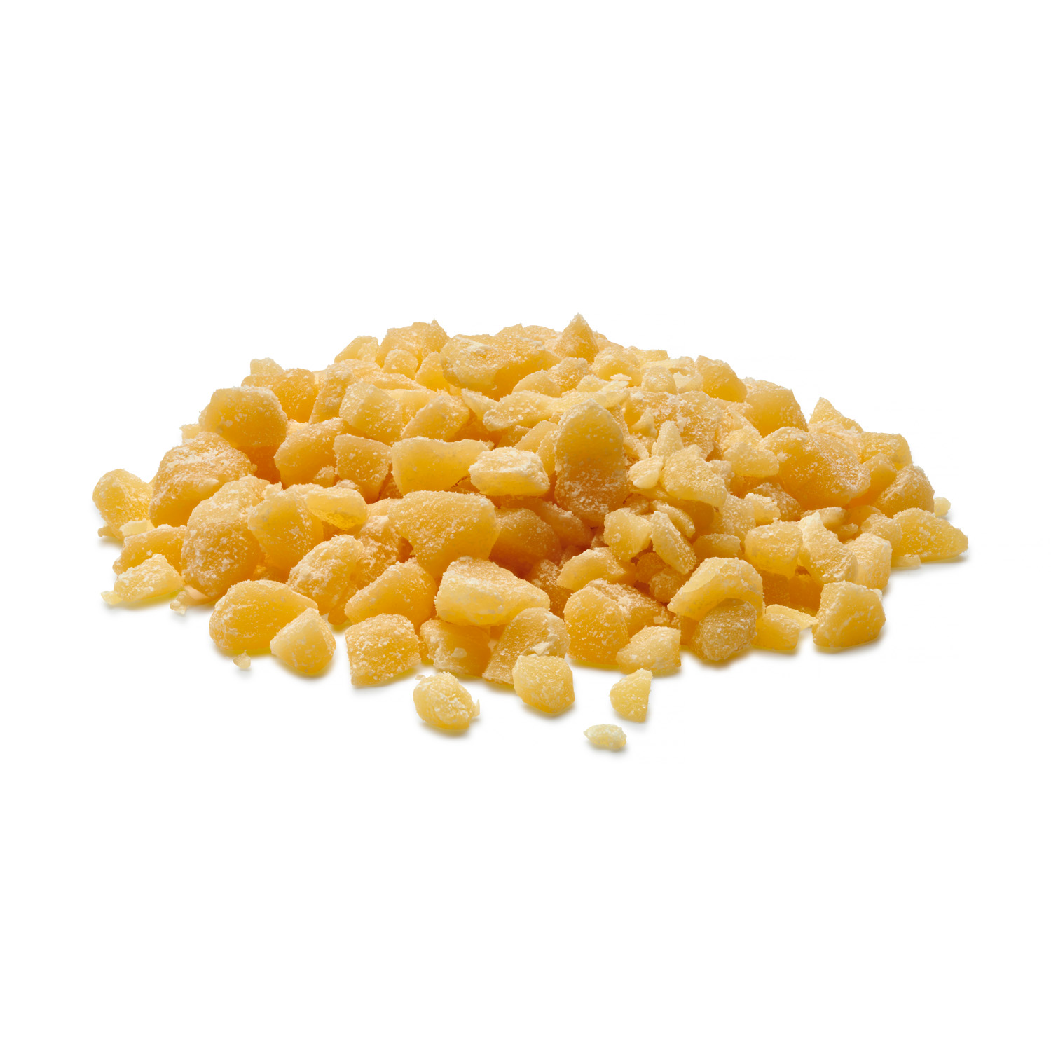 Granules of Food Grade Yellow Beeswax