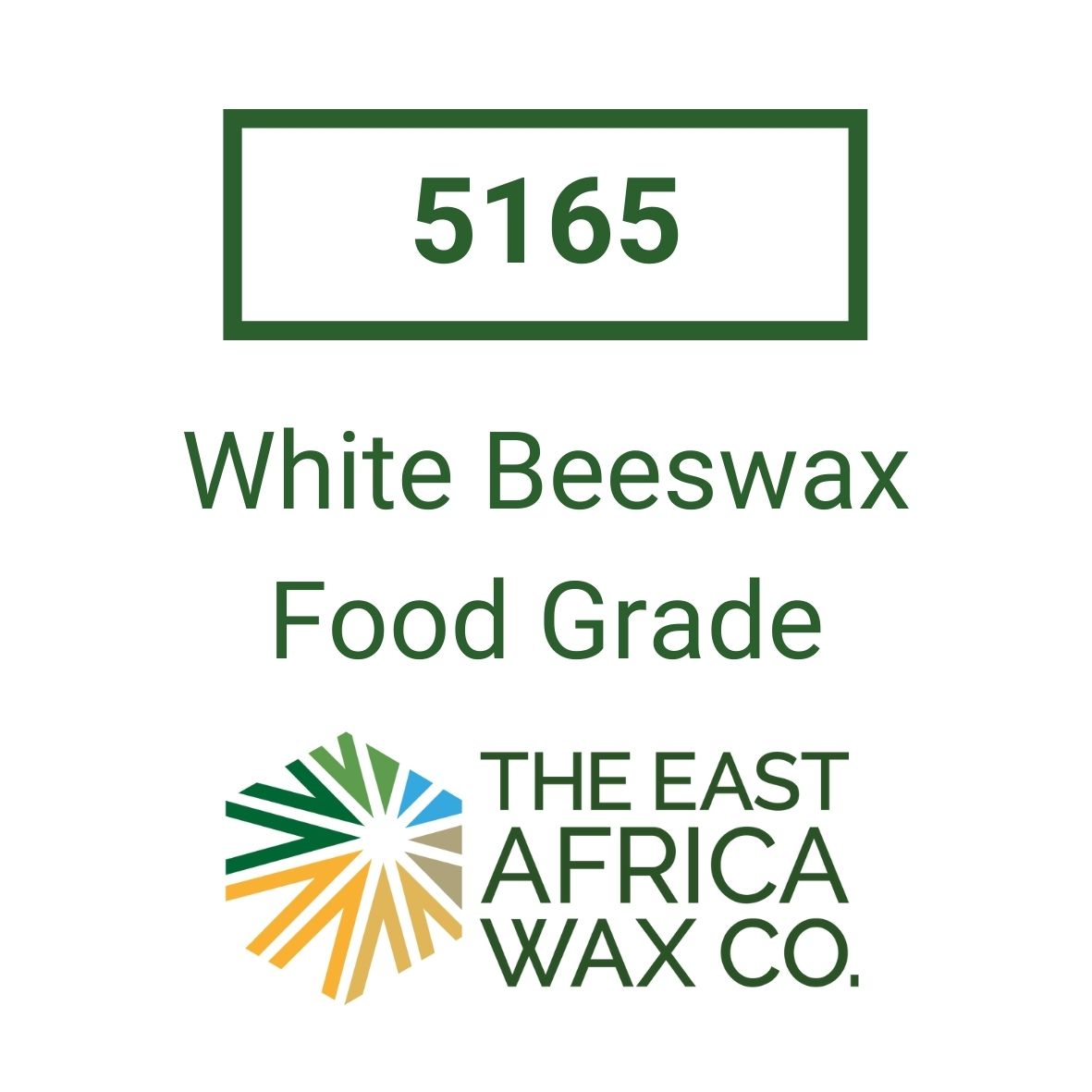 5165 White Beeswax BPFood Grade EAWC
