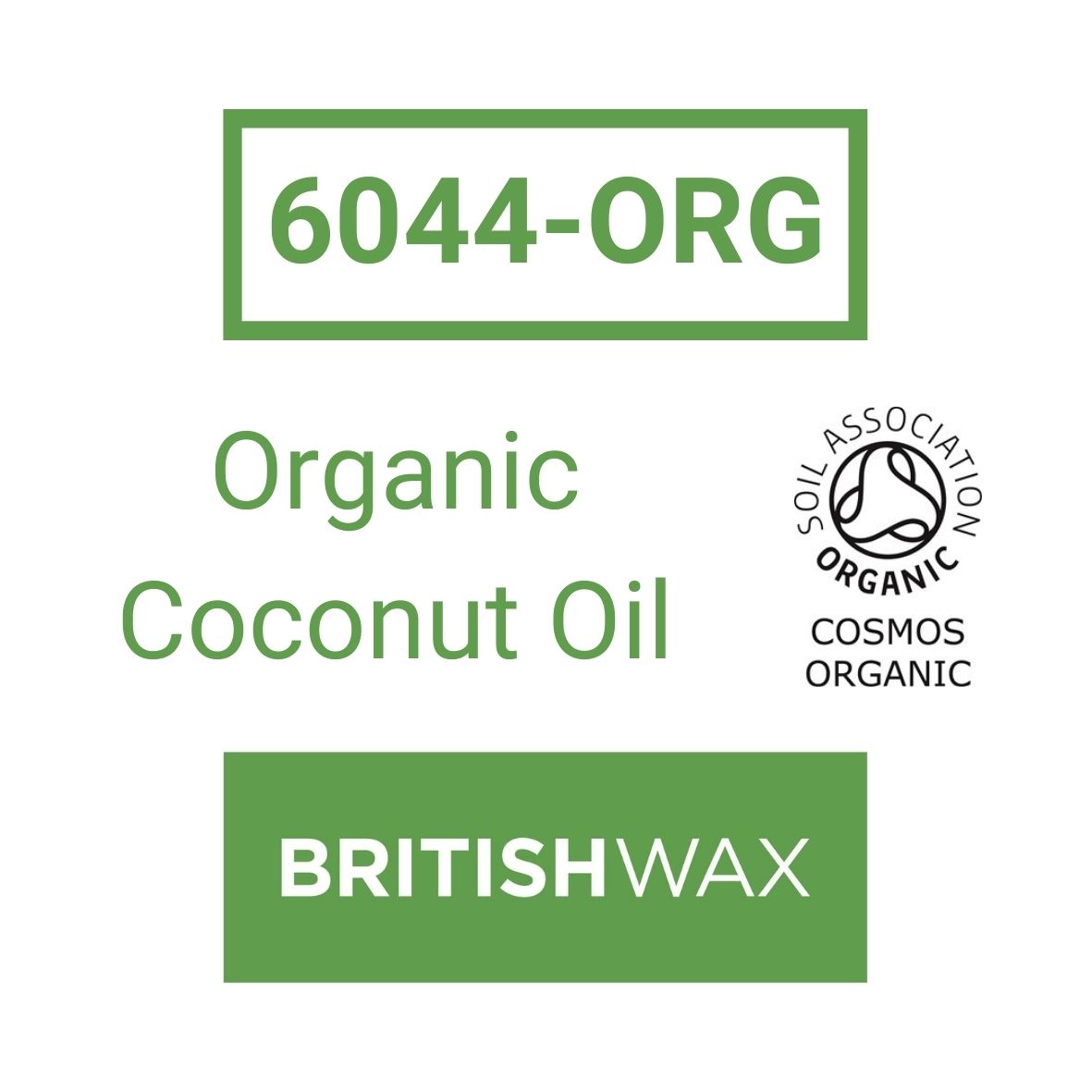 6044-ORG Organic Coconut Oil with Logo
