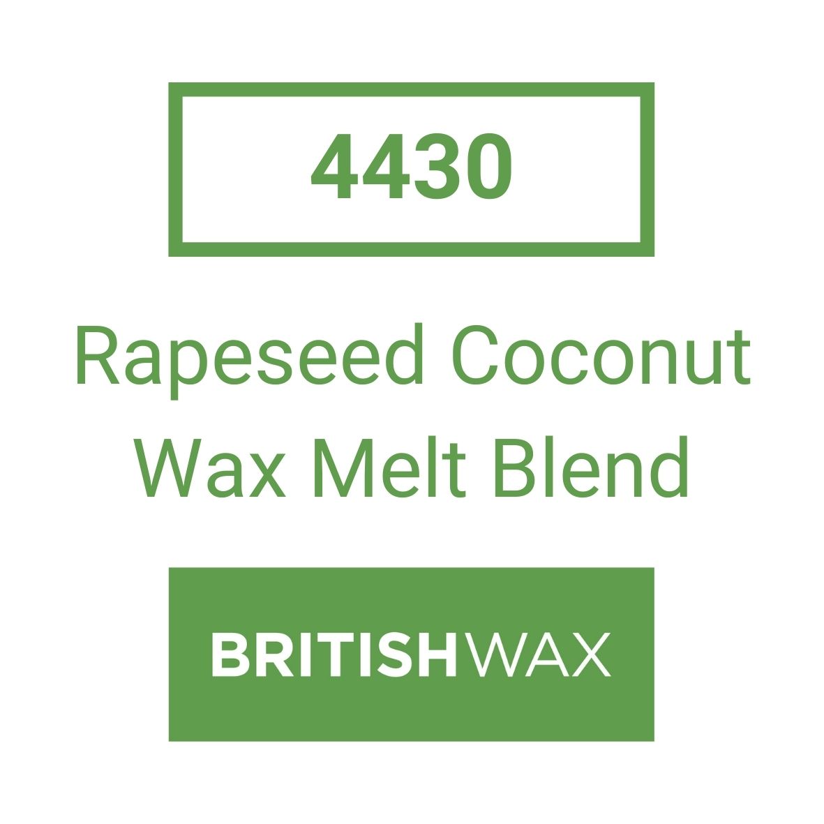 Rapeseed Coconut Wax Melt 4430