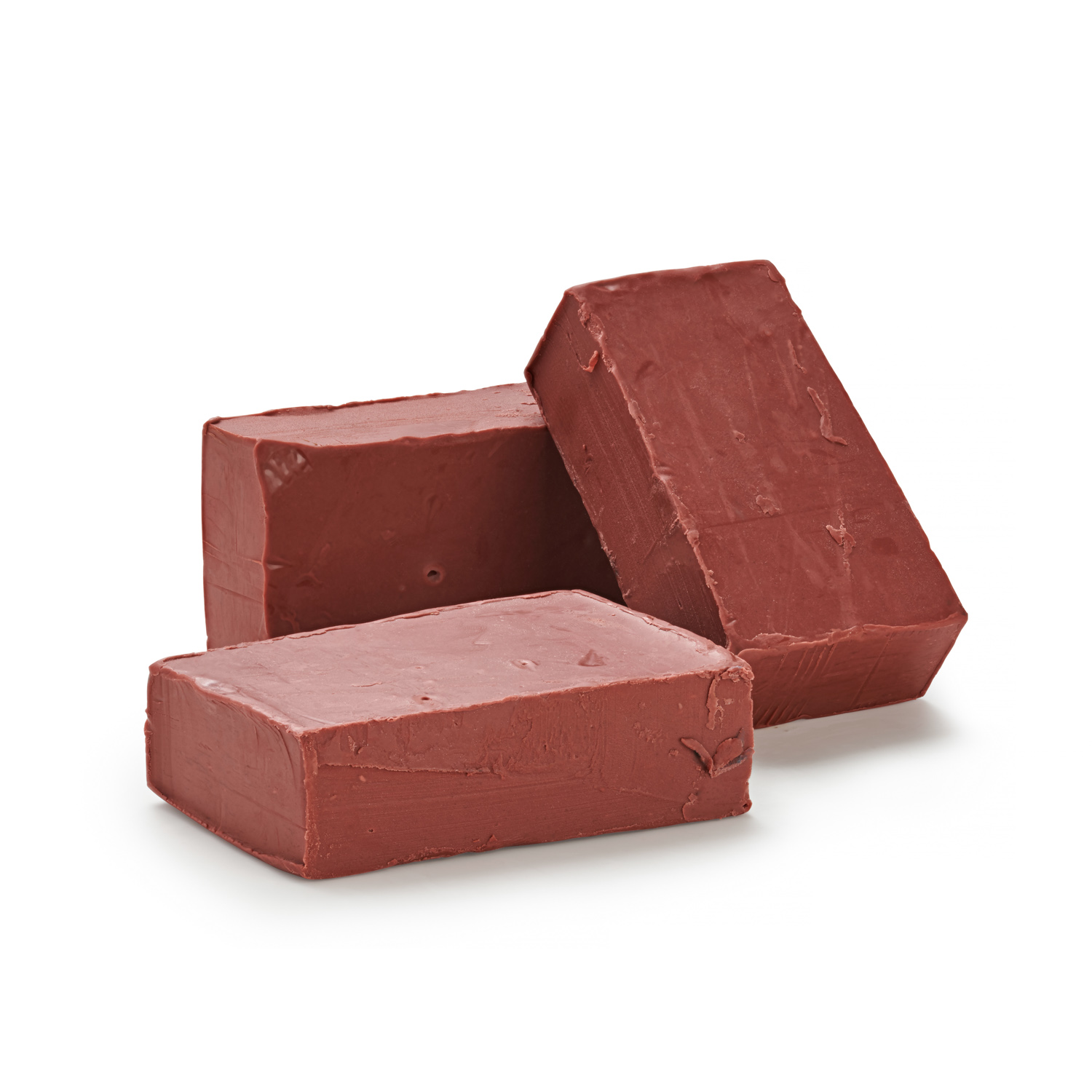 Blocks of Soft Modelling Wax 1704terracota