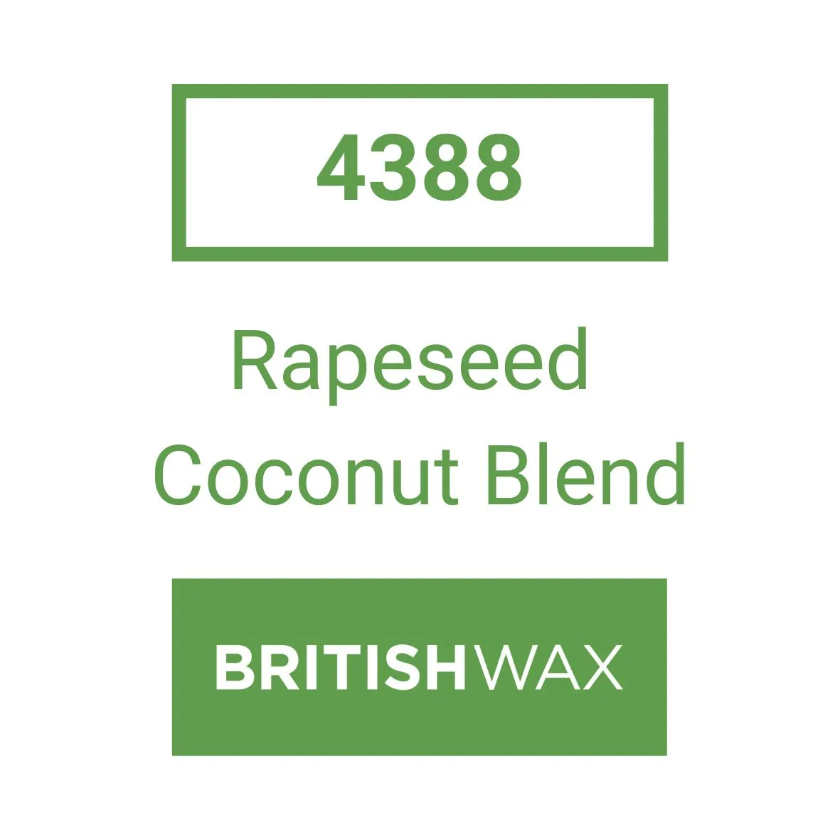 Rapeseed-Coco Container Candle Wax